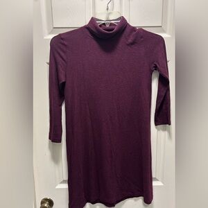 Turtleneck Sweater Dress